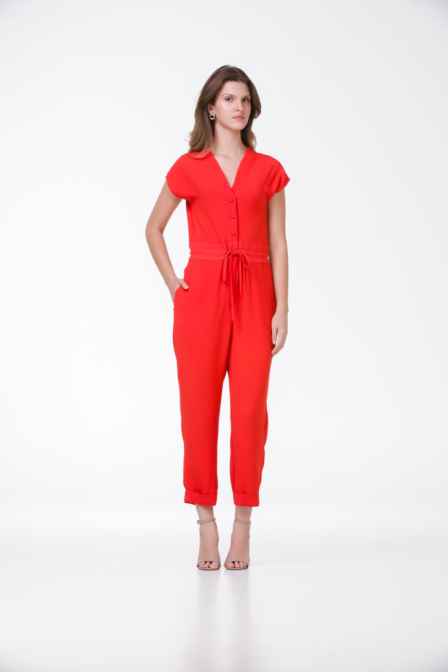 Macacão Aviador Vermelho