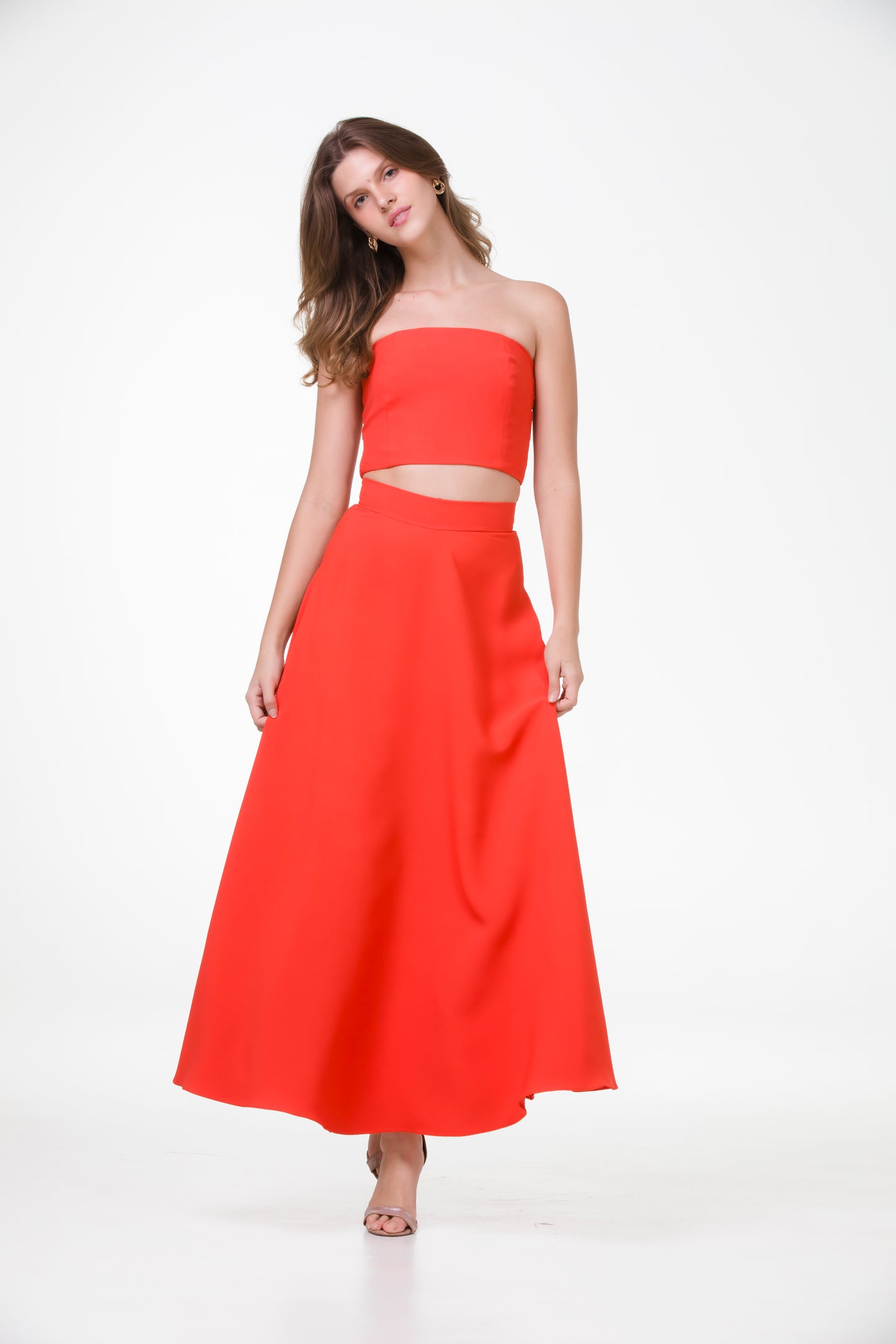 Conjunto - Vermelho Escarlate
