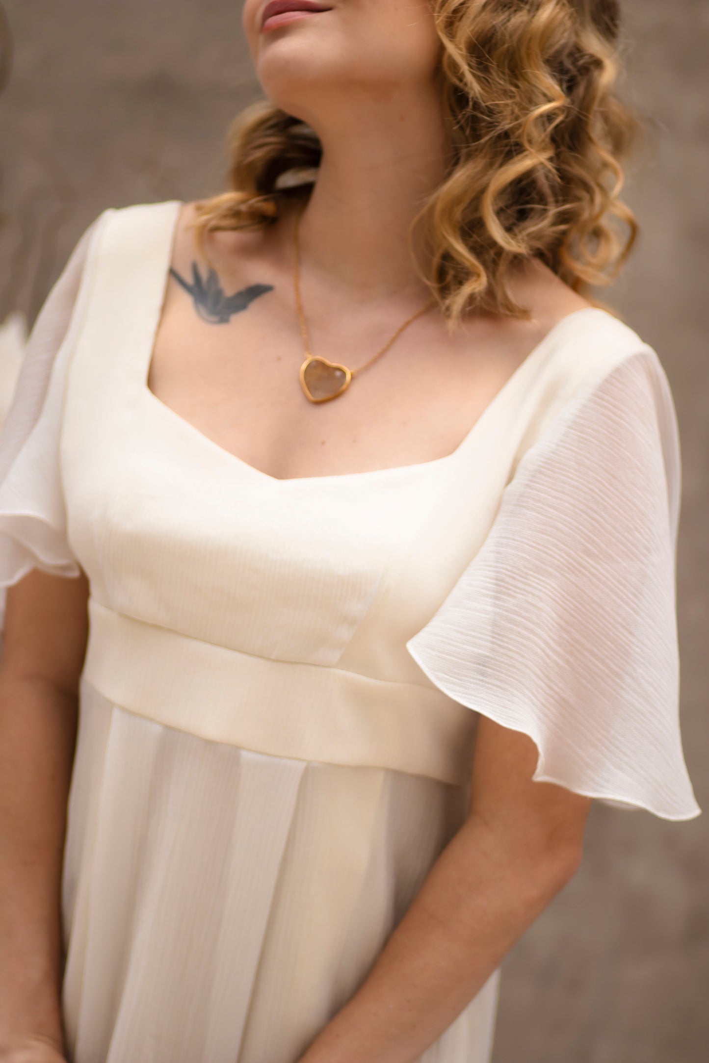 Vestido Tulipa - Off White