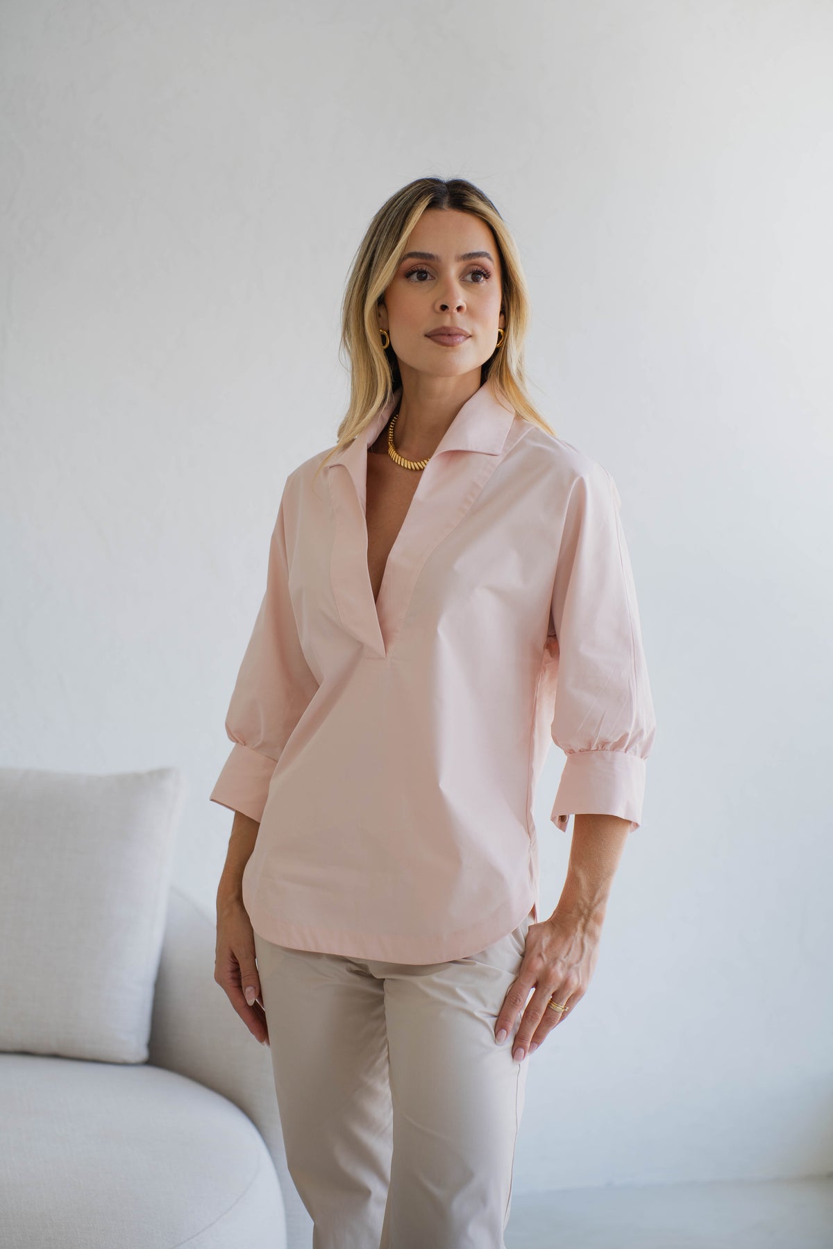 Blusa Siena – Rosa Pó