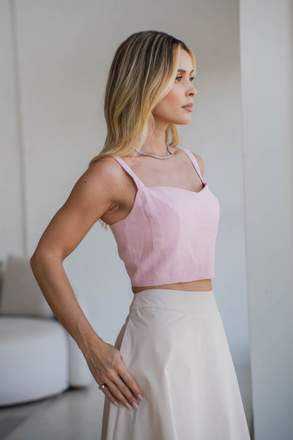 Saia Fiore - Nude Areia